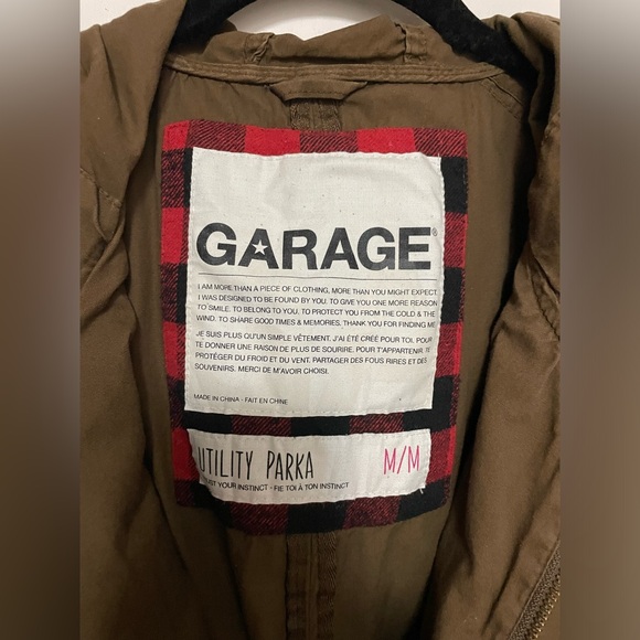 Garage Anorak Coat Woman’s M - Picture 4 of 6